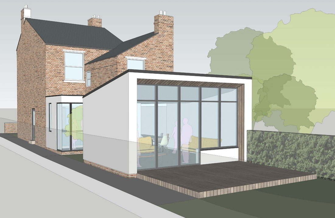 Conservation area extension in Harborne