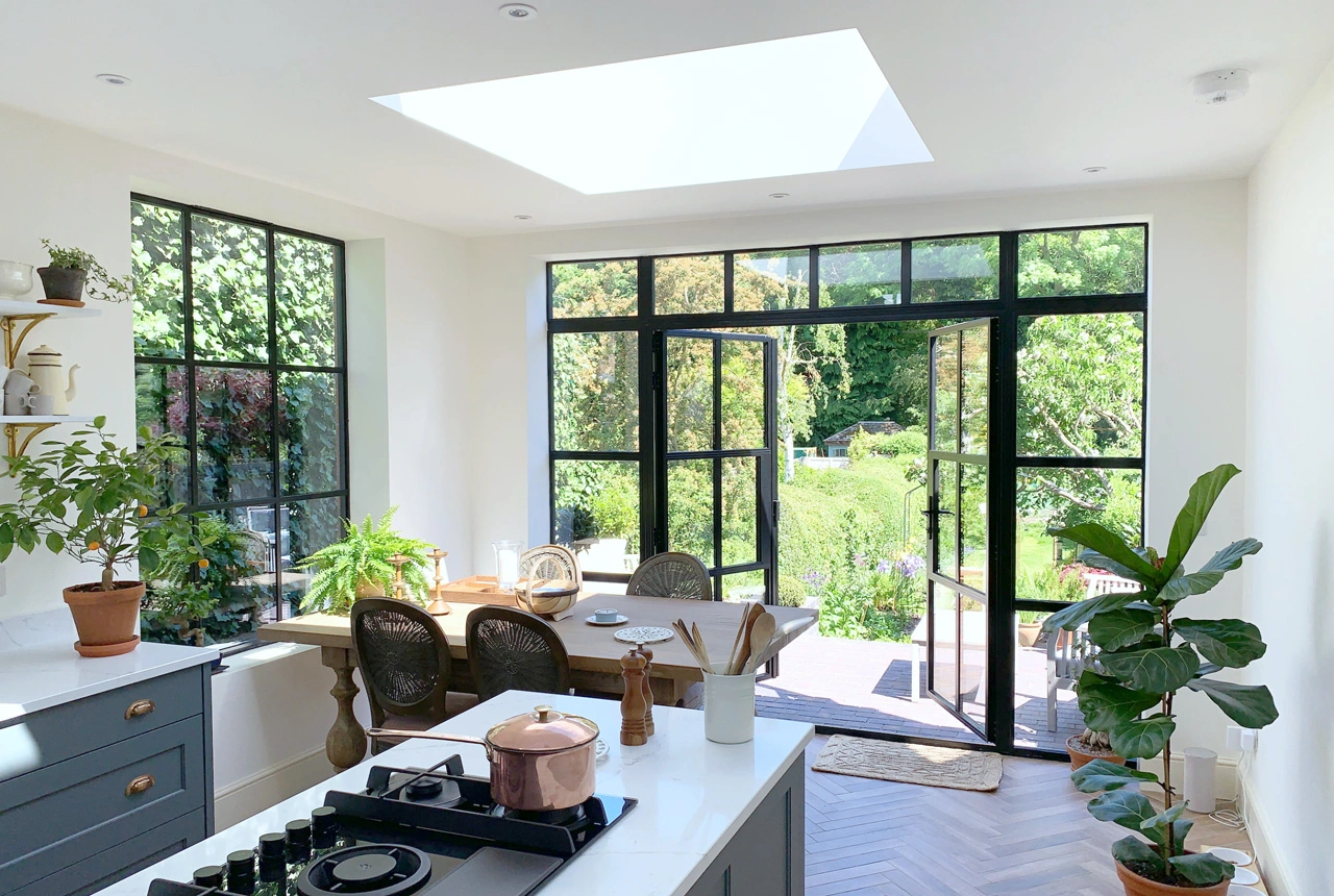 Dramatic Secret Garden Extension in Harborne, West Midlands