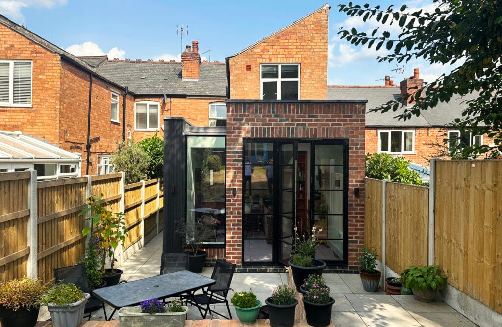 Stepped Timber Side Return Extension in Bearwood, Birmingham