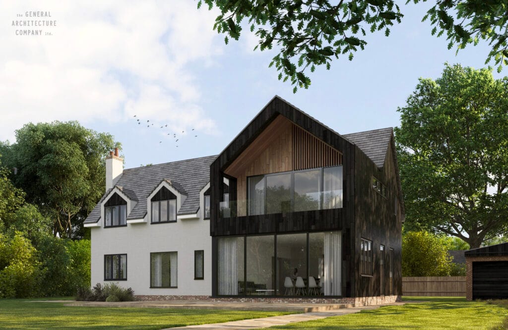 Architects for the Transformation of A Greenbelt Cottage in Bromsgrove, Birmingham
